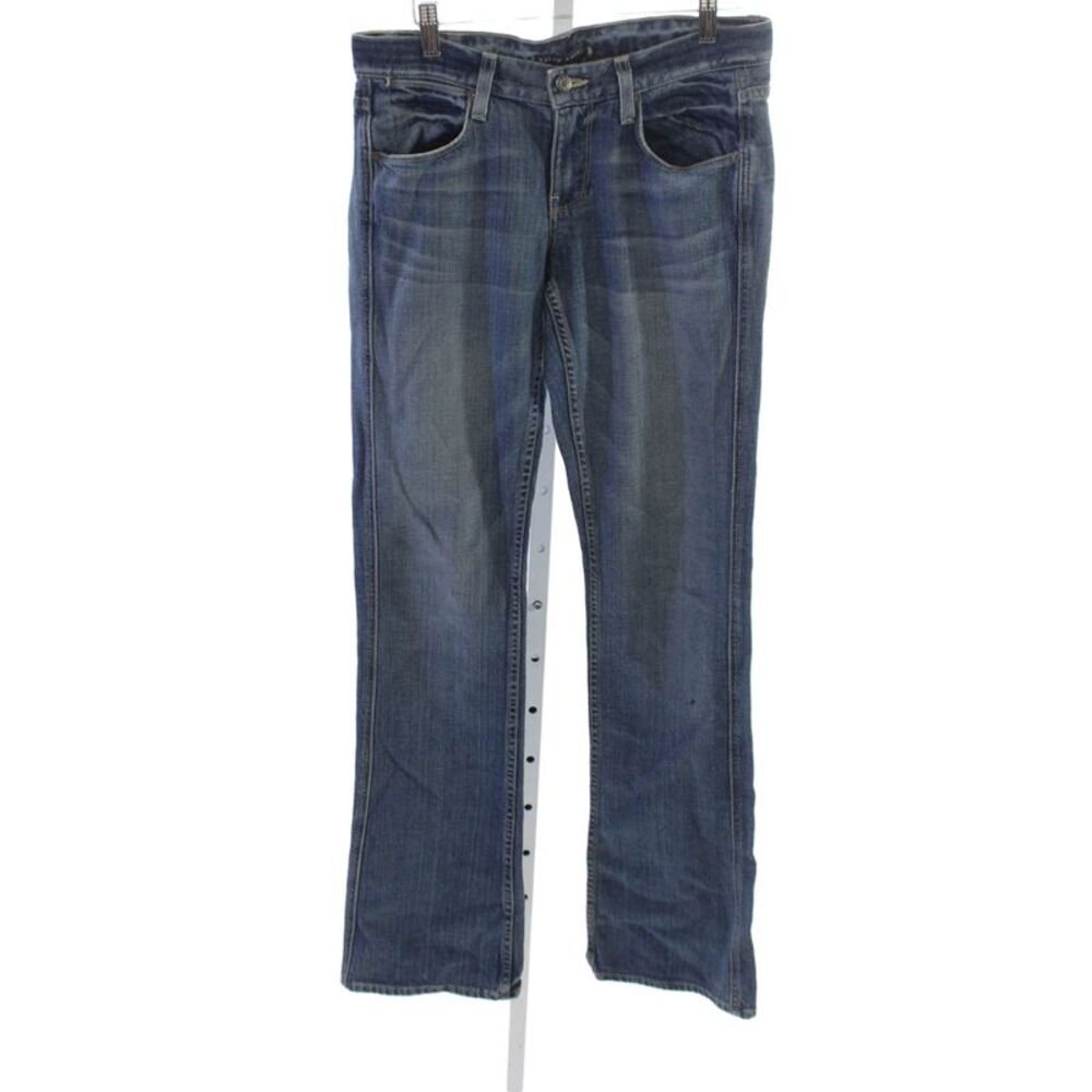 Ralph Lauren Blue Label Women Bootcut Jeans Blue Mid Rise 34 Inseam Size 28